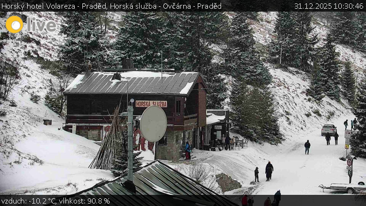Horský hotel Volareza - Praděd - Horská služba - Ovčárna - Praděd - 31.12.2025 v 10:30