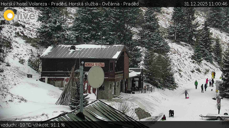 Horský hotel Volareza - Praděd - Horská služba - Ovčárna - Praděd - 31.12.2025 v 11:00