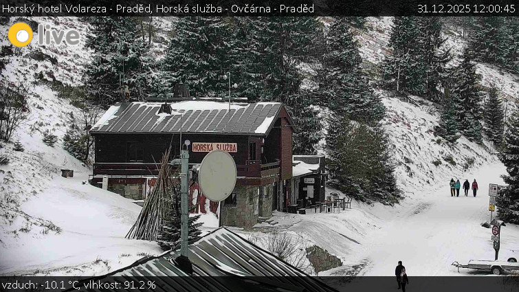 Horský hotel Volareza - Praděd - Horská služba - Ovčárna - Praděd - 31.12.2025 v 12:00
