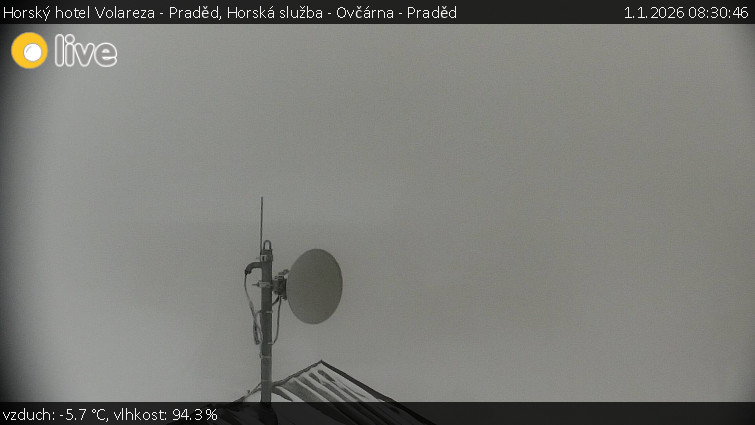 Horský hotel Volareza - Praděd - Horská služba - Ovčárna - Praděd - 1.1.2026 v 08:30
