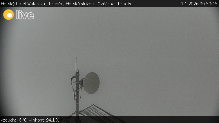 Horský hotel Volareza - Praděd - Horská služba - Ovčárna - Praděd - 1.1.2026 v 09:30