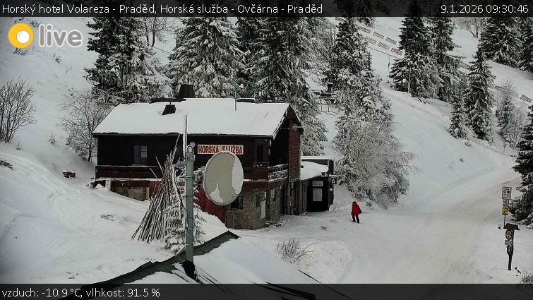 Horský hotel Volareza - Praděd - Horská služba - Ovčárna - Praděd - 9.1.2026 v 09:30