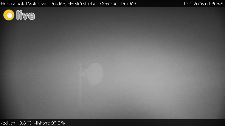 Horský hotel Volareza - Praděd - Horská služba - Ovčárna - Praděd - 17.1.2026 v 00:30