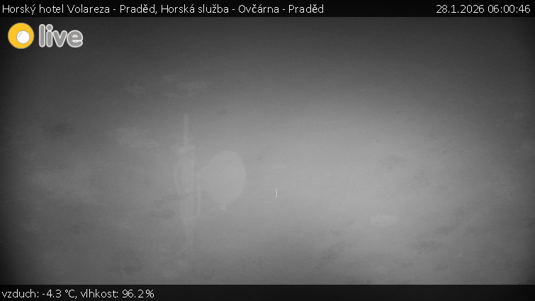 Horský hotel Volareza - Praděd - Horská služba - Ovčárna - Praděd - 28.1.2026 v 06:00