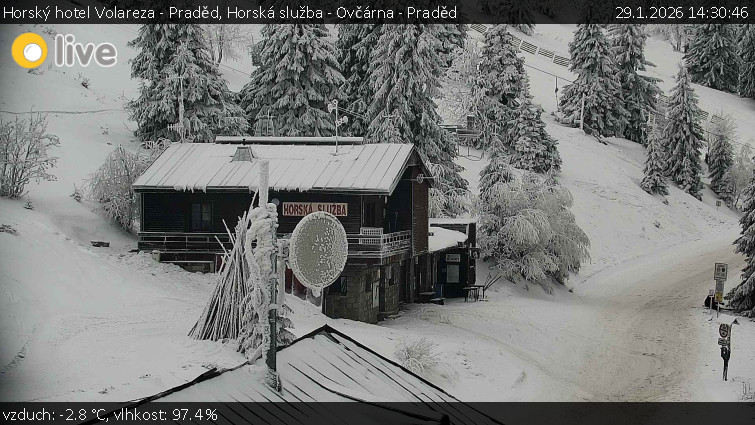 Horský hotel Volareza - Praděd - Horská služba - Ovčárna - Praděd - 29.1.2026 v 14:30