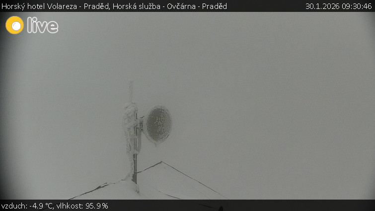 Horský hotel Volareza - Praděd - Horská služba - Ovčárna - Praděd - 30.1.2026 v 09:30