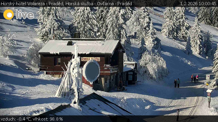 Horský hotel Volareza - Praděd - Horská služba - Ovčárna - Praděd - 1.2.2026 v 10:00
