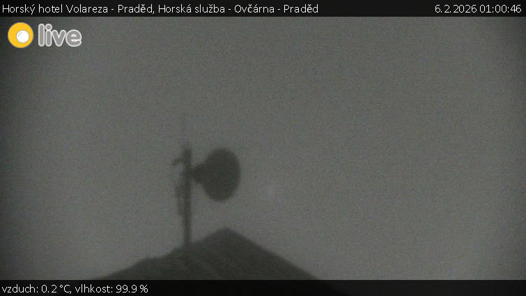 Horský hotel Volareza - Praděd - Horská služba - Ovčárna - Praděd - 6.2.2026 v 01:00