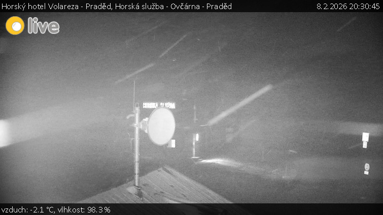 Horský hotel Volareza - Praděd - Horská služba - Ovčárna - Praděd - 8.2.2026 v 20:30