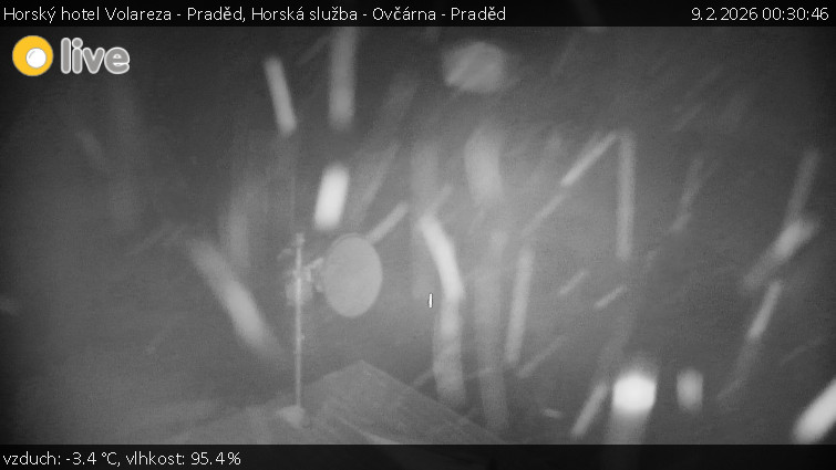 Horský hotel Volareza - Praděd - Horská služba - Ovčárna - Praděd - 9.2.2026 v 00:30
