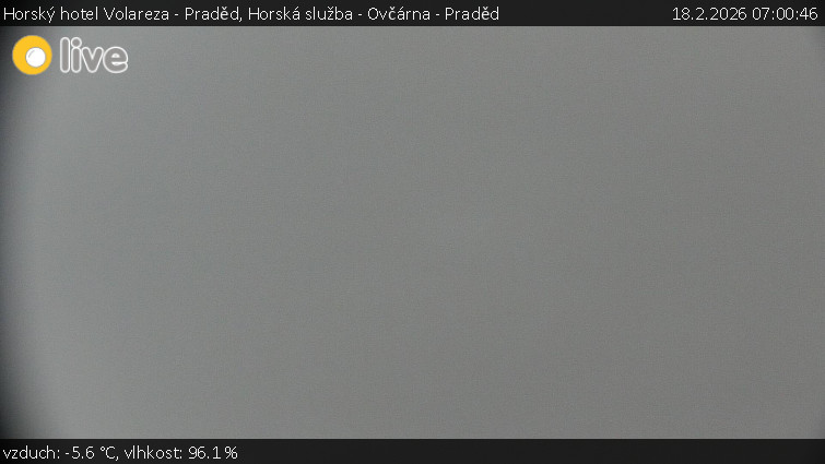 Horský hotel Volareza - Praděd - Horská služba - Ovčárna - Praděd - 18.2.2026 v 07:00