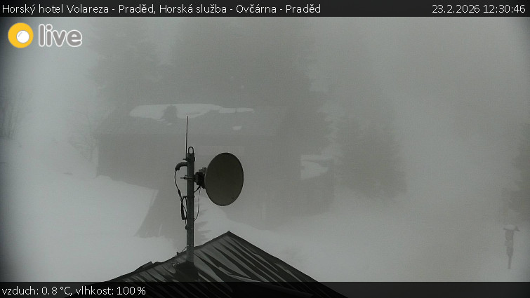 Horský hotel Volareza - Praděd - Horská služba - Ovčárna - Praděd - 23.2.2026 v 12:30