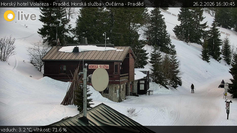 Horský hotel Volareza - Praděd - Horská služba - Ovčárna - Praděd - 26.2.2026 v 16:30