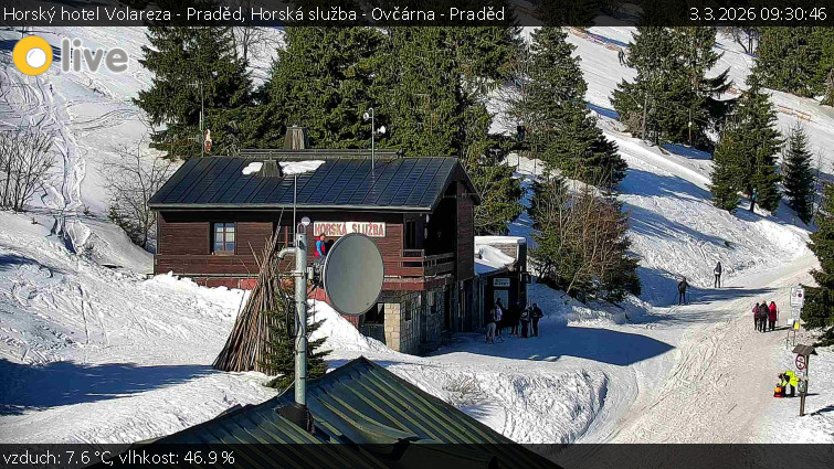 Horský hotel Volareza - Praděd - Horská služba - Ovčárna - Praděd - 3.3.2026 v 09:30