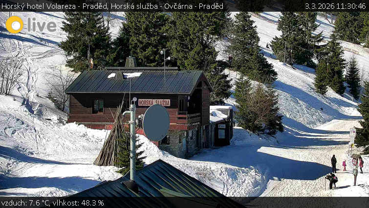 Horský hotel Volareza - Praděd - Horská služba - Ovčárna - Praděd - 3.3.2026 v 11:30