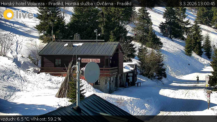Horský hotel Volareza - Praděd - Horská služba - Ovčárna - Praděd - 3.3.2026 v 13:00