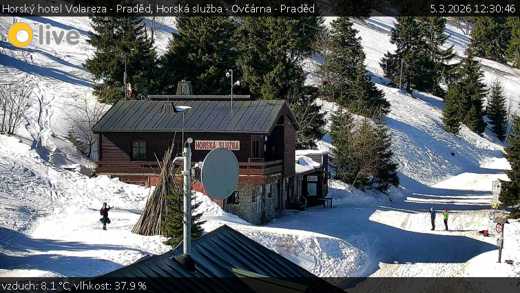 Horský hotel Volareza - Praděd - Horská služba - Ovčárna - Praděd - 5.3.2026 v 12:30