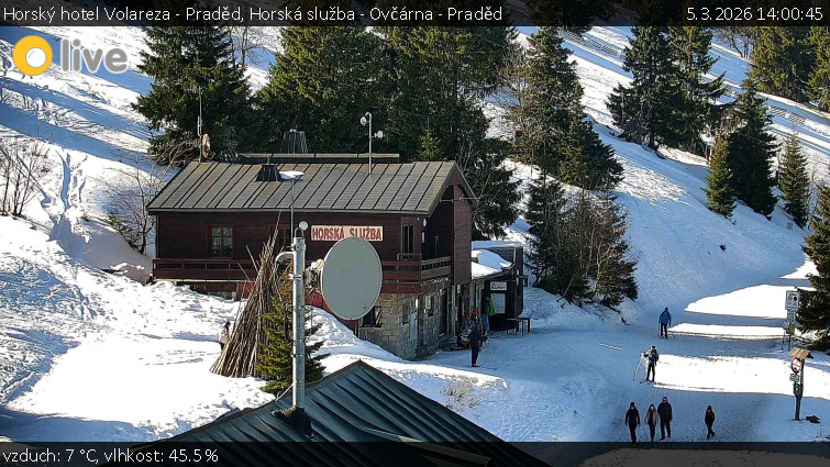 Horský hotel Volareza - Praděd - Horská služba - Ovčárna - Praděd - 5.3.2026 v 14:00