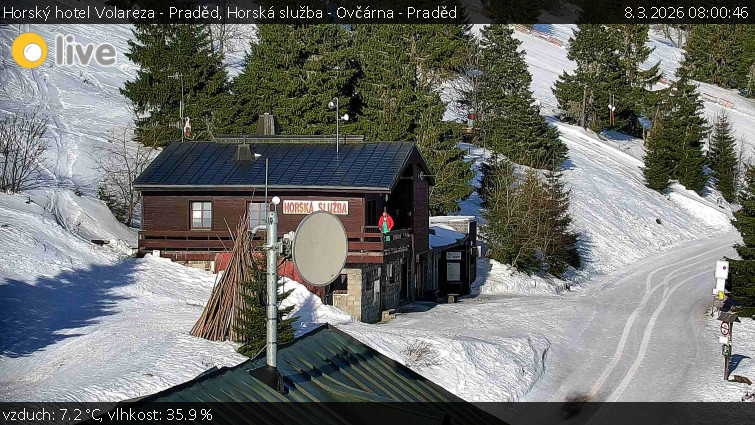 Horský hotel Volareza - Praděd - Horská služba - Ovčárna - Praděd - 8.3.2026 v 08:00