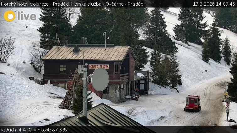 Horský hotel Volareza - Praděd - Horská služba - Ovčárna - Praděd - 13.3.2026 v 14:00