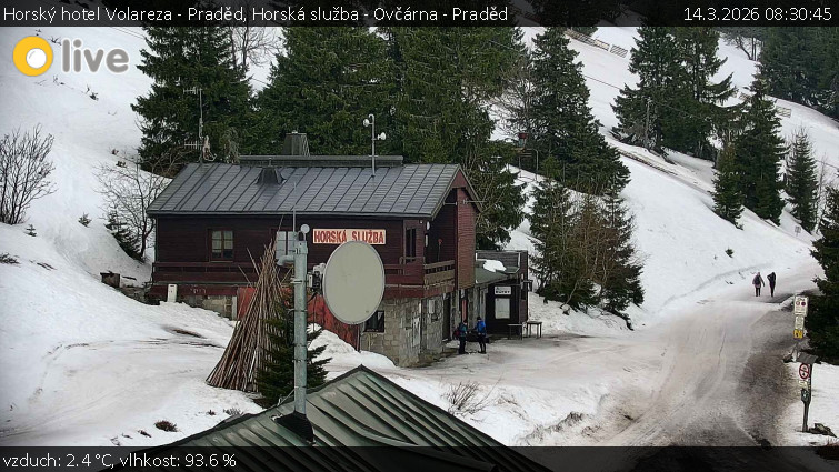 Horský hotel Volareza - Praděd - Horská služba - Ovčárna - Praděd - 14.3.2026 v 08:30