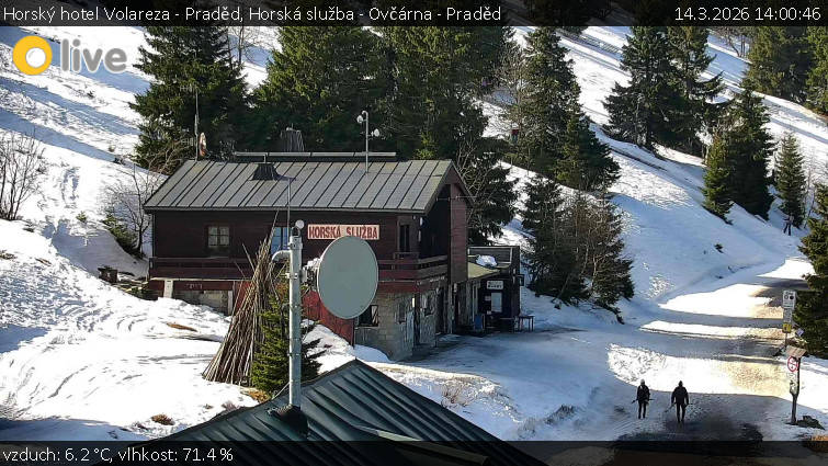 Horský hotel Volareza - Praděd - Horská služba - Ovčárna - Praděd - 14.3.2026 v 14:00