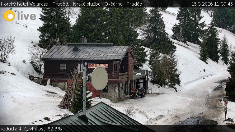 Horský hotel Volareza - Praděd - Horská služba - Ovčárna - Praděd - 15.3.2026 v 11:30