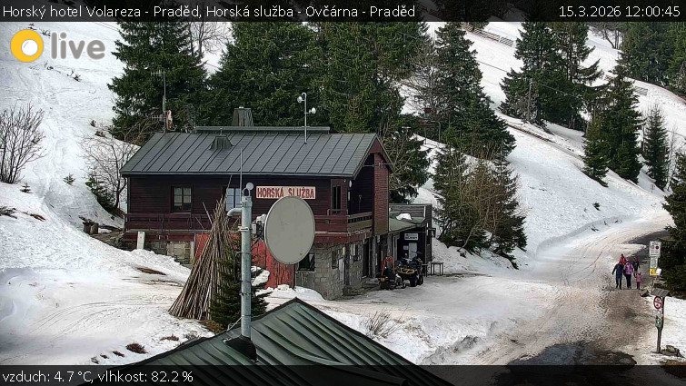 Horský hotel Volareza - Praděd - Horská služba - Ovčárna - Praděd - 15.3.2026 v 12:00