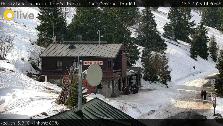Horský hotel Volareza - Praděd - Horská služba - Ovčárna - Praděd - 15.3.2026 v 14:30