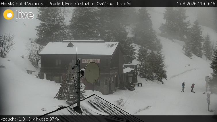 Horský hotel Volareza - Praděd - Horská služba - Ovčárna - Praděd - 17.3.2026 v 11:00
