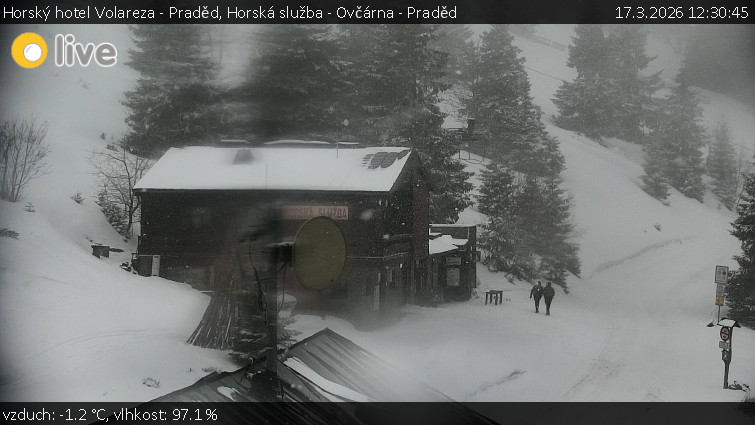 Horský hotel Volareza - Praděd - Horská služba - Ovčárna - Praděd - 17.3.2026 v 12:30