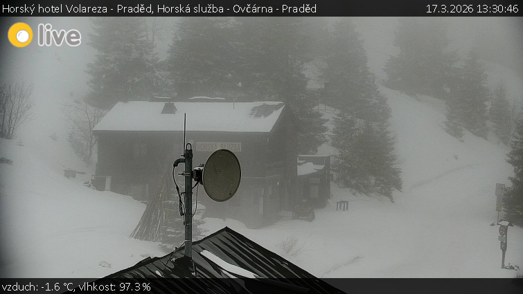 Horský hotel Volareza - Praděd - Horská služba - Ovčárna - Praděd - 17.3.2026 v 13:30