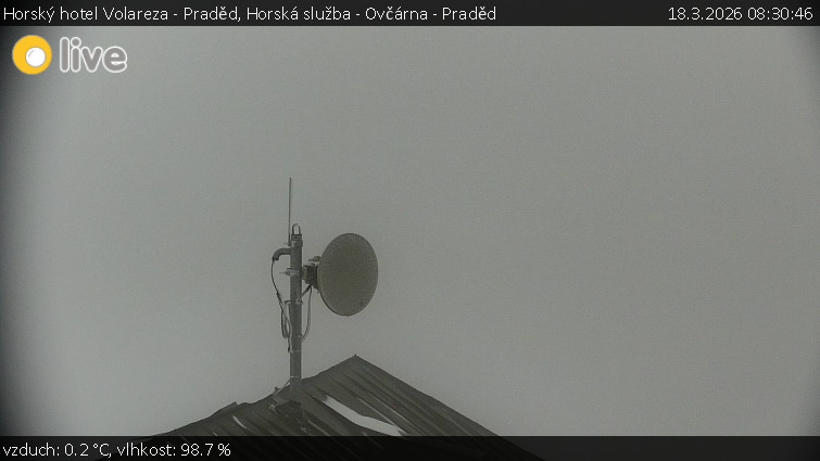 Horský hotel Volareza - Praděd - Horská služba - Ovčárna - Praděd - 18.3.2026 v 08:30