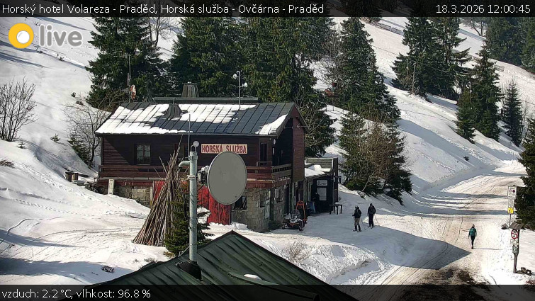 Horský hotel Volareza - Praděd - Horská služba - Ovčárna - Praděd - 18.3.2026 v 12:00