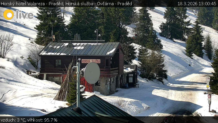 Horský hotel Volareza - Praděd - Horská služba - Ovčárna - Praděd - 18.3.2026 v 13:00