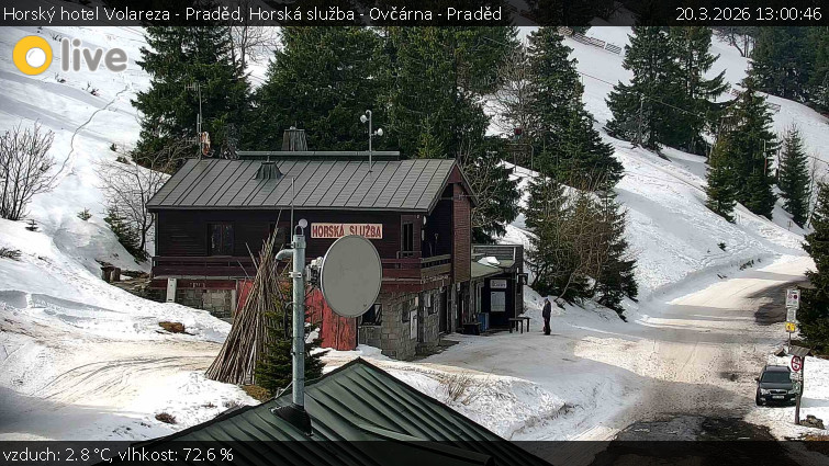 Horský hotel Volareza - Praděd - Horská služba - Ovčárna - Praděd - 20.3.2026 v 13:00