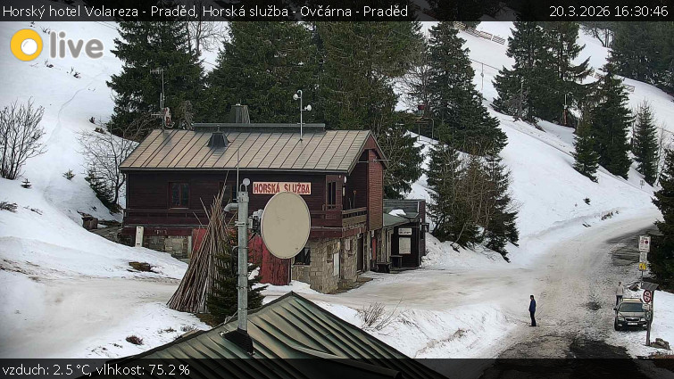 Horský hotel Volareza - Praděd - Horská služba - Ovčárna - Praděd - 20.3.2026 v 16:30