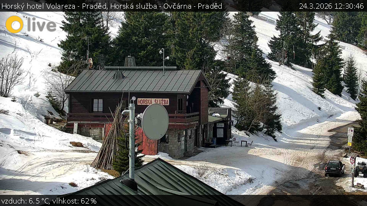 Horský hotel Volareza - Praděd - Horská služba - Ovčárna - Praděd - 24.3.2026 v 12:30