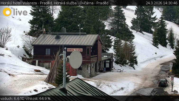 Horský hotel Volareza - Praděd - Horská služba - Ovčárna - Praděd - 24.3.2026 v 14:30