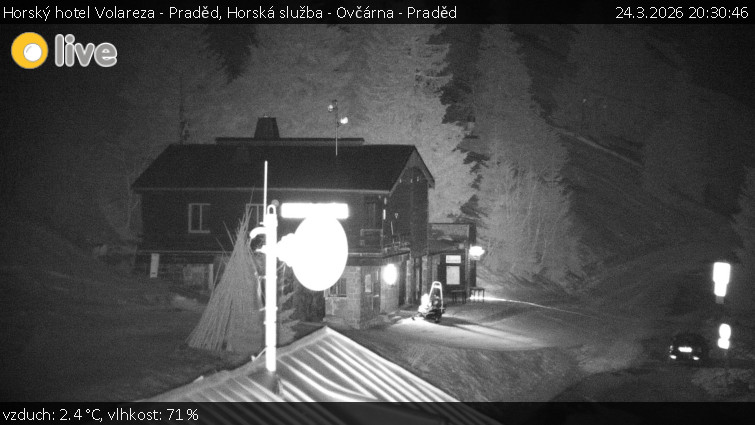 Horský hotel Volareza - Praděd - Horská služba - Ovčárna - Praděd - 24.3.2026 v 20:30