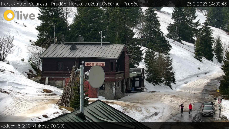 Horský hotel Volareza - Praděd - Horská služba - Ovčárna - Praděd - 25.3.2026 v 14:00