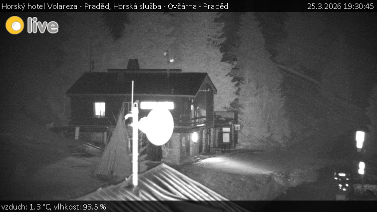 Horský hotel Volareza - Praděd - Horská služba - Ovčárna - Praděd - 25.3.2026 v 19:30