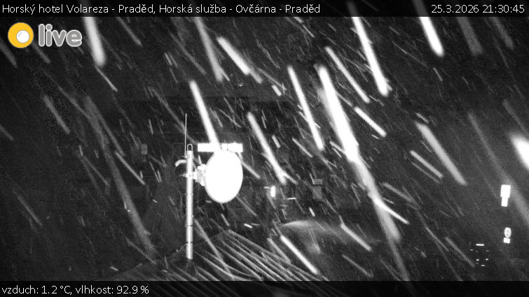 Horský hotel Volareza - Praděd - Horská služba - Ovčárna - Praděd - 25.3.2026 v 21:30