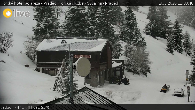 Horský hotel Volareza - Praděd - Horská služba - Ovčárna - Praděd - 26.3.2026 v 11:00