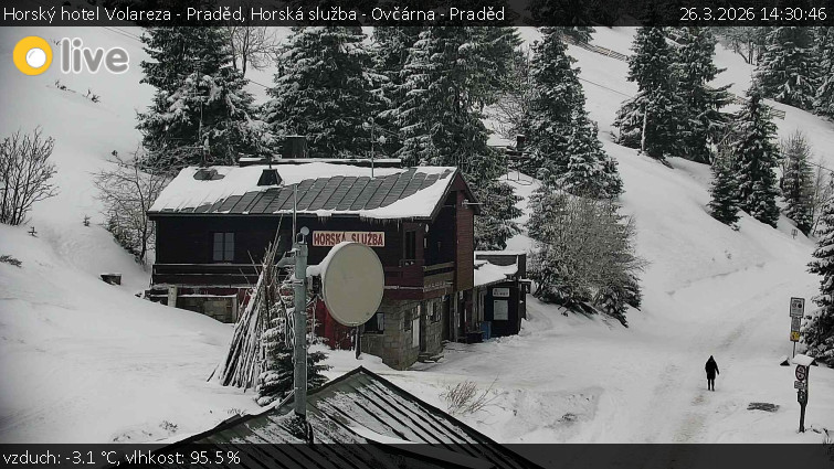 Horský hotel Volareza - Praděd - Horská služba - Ovčárna - Praděd - 26.3.2026 v 14:30