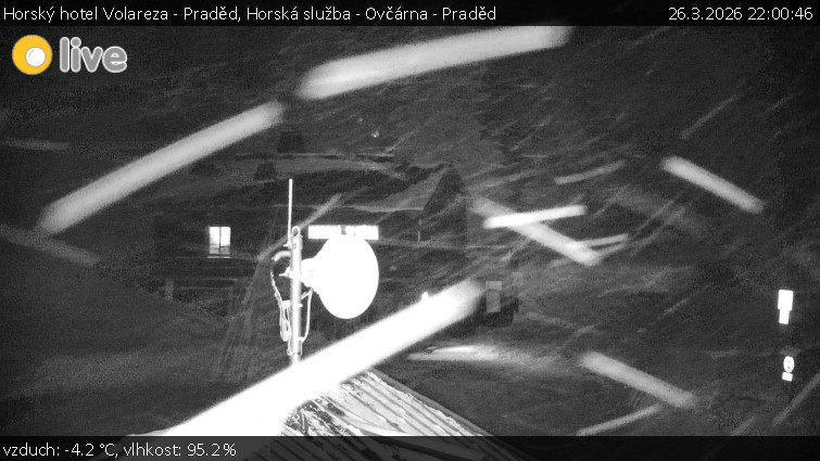 Horský hotel Volareza - Praděd - Horská služba - Ovčárna - Praděd - 26.3.2026 v 22:00