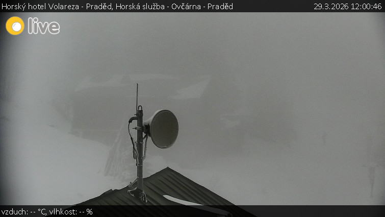 Horský hotel Volareza - Praděd - Horská služba - Ovčárna - Praděd - 29.3.2026 v 12:00