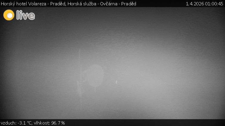 Horský hotel Volareza - Praděd - Horská služba - Ovčárna - Praděd - 1.4.2026 v 01:00