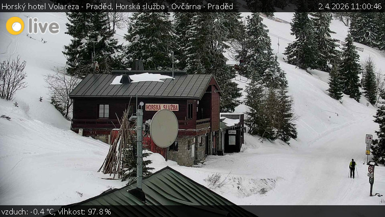 Horský hotel Volareza - Praděd - Horská služba - Ovčárna - Praděd - 2.4.2026 v 11:00