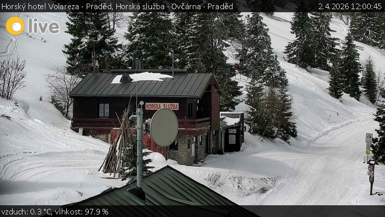 Horský hotel Volareza - Praděd - Horská služba - Ovčárna - Praděd - 2.4.2026 v 12:00